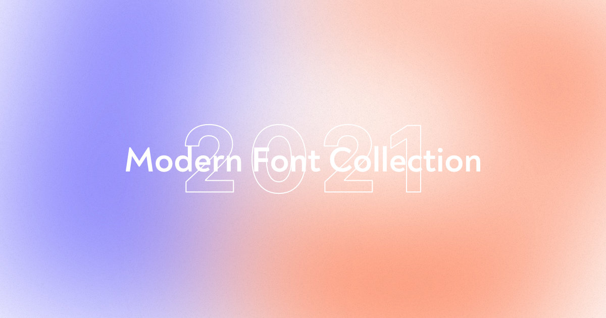 10 favourite modern sans-serif font collection for 2021